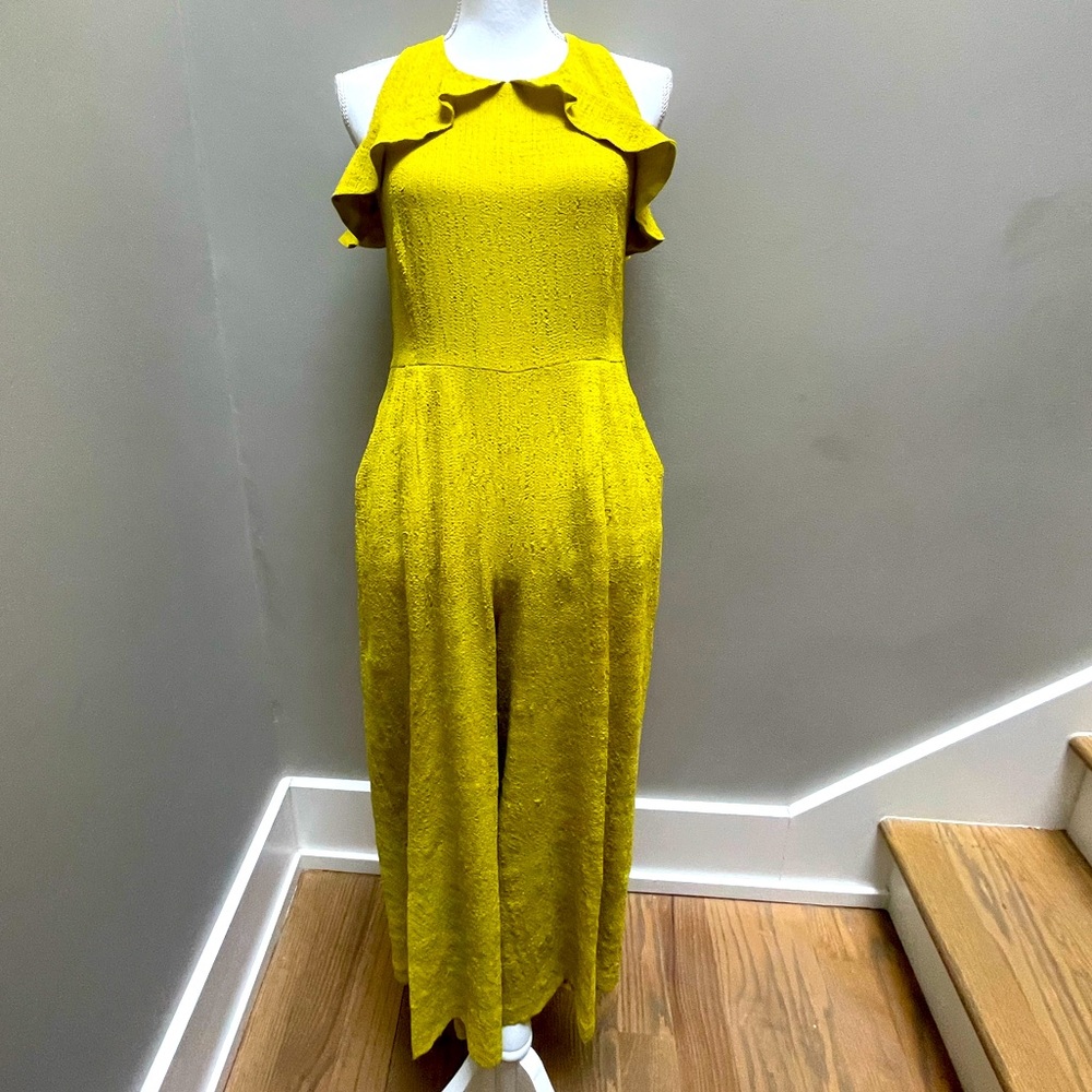 Whistles Size 8 Chartreuse Romper